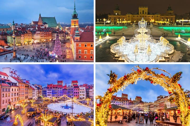 Adventná Varšava. mesto plné kontrastov LETECKY