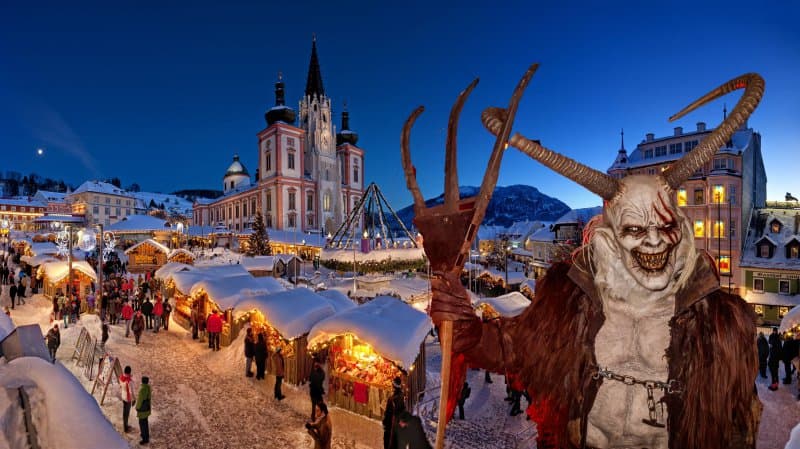 Kúzelný adventný Mariazell - likéry, perníčky a čerti