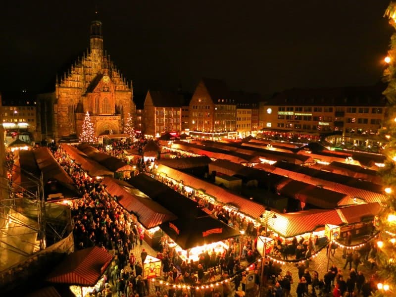 Magický vianočný Norimberg a  mesto Vianoc Rothenburg