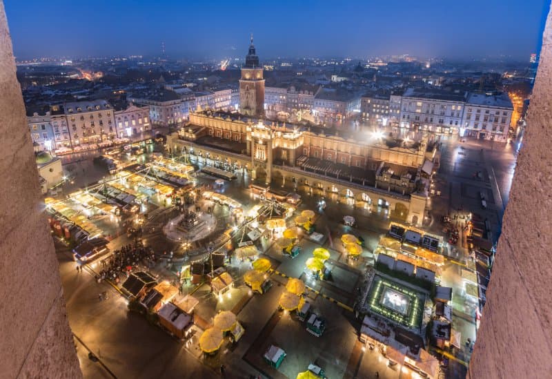 Vianočný Krakow, Wadowice a soľná baňa Wieliczka