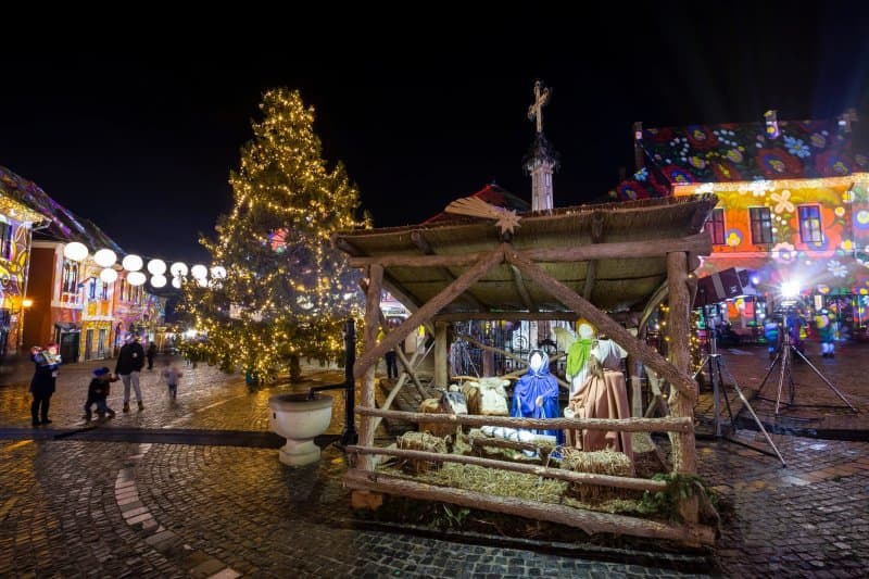 Advent v Szentendre, v malebnom meste umelcov