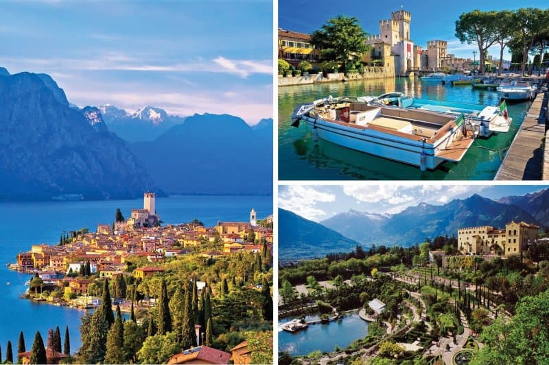 Jazero Lago di Garda, nádherné záhrady Talianska a Merano