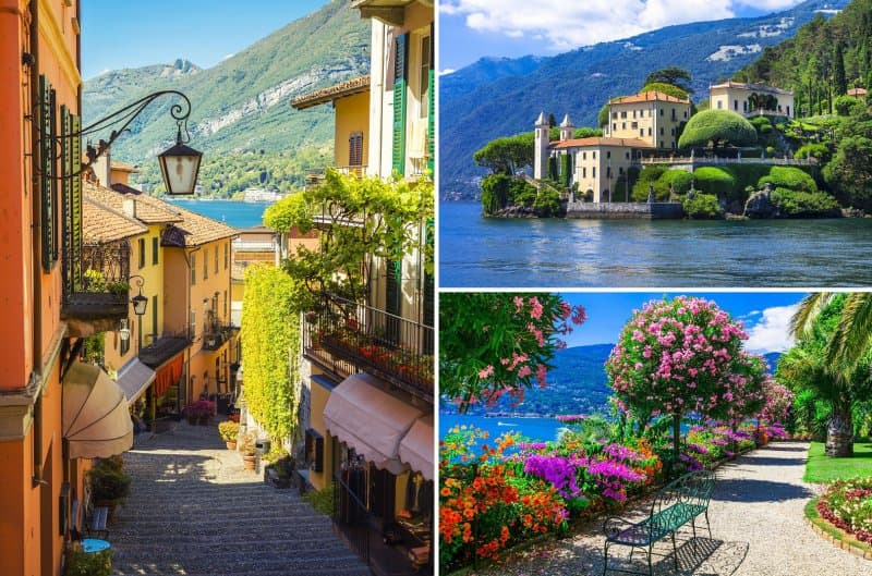 Jazero Lago di Como, miesto pravých romantikov