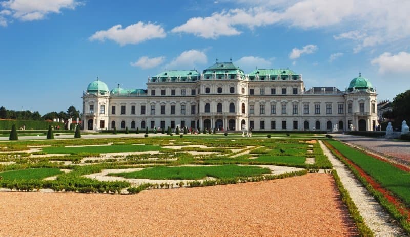 Zámky Viedne a ich záhrady - Schönbrunn a Belvedere