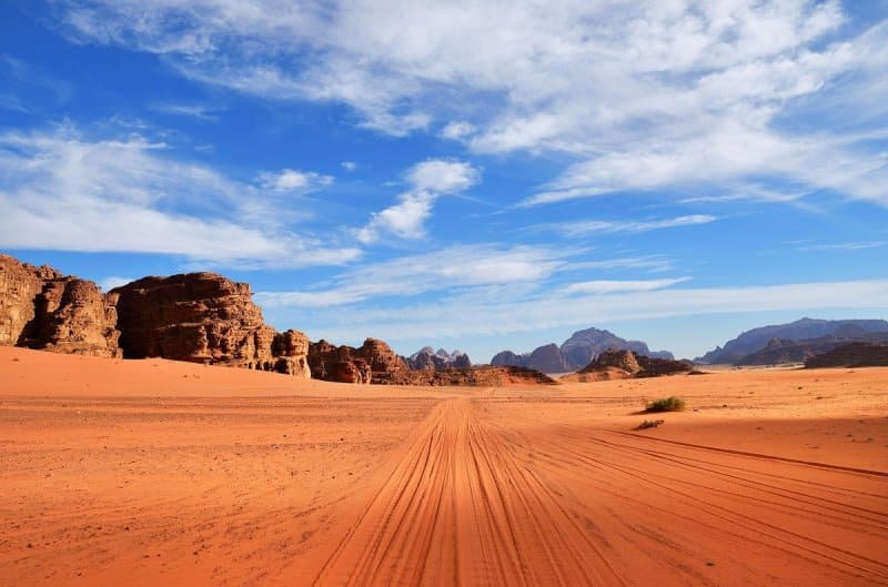 Tajomné Jordánsko, Mŕtve more, skalné mesto Petra a púšť Wadi Rum LETECKY