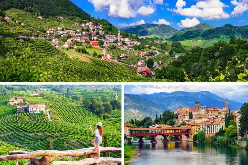 Valdobbiadene, rodisko Prosseca, Tiramisu v Trevise, šach v Marostice a romantika v Asole