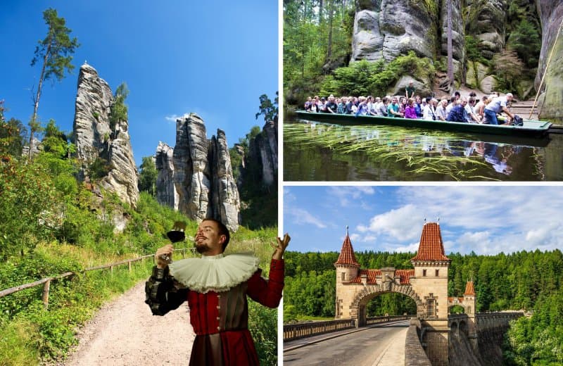 Okúzľujúci Český raj, pivo, zámok a zábavný stredoveký večer