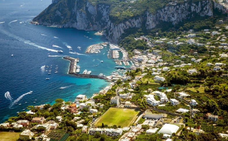Termálny ostrov Ischia, Capri a najkrajšie pobrežie Talianska - Amalfi LETECKY