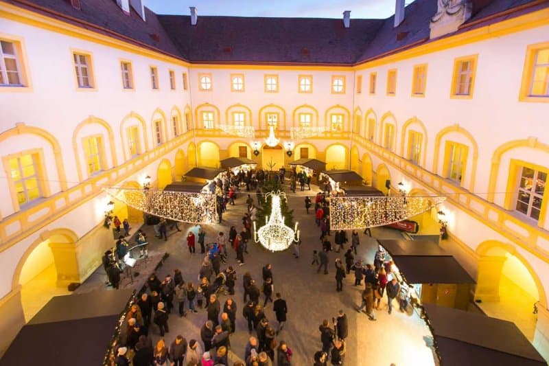 Advent na zámku Schloss Hof