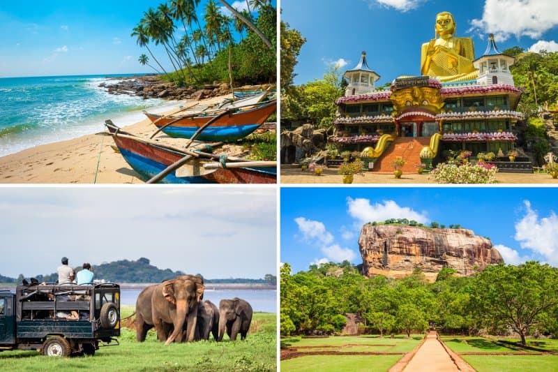 Srí Lanka, čajové plantáže, safari a tropické pláže