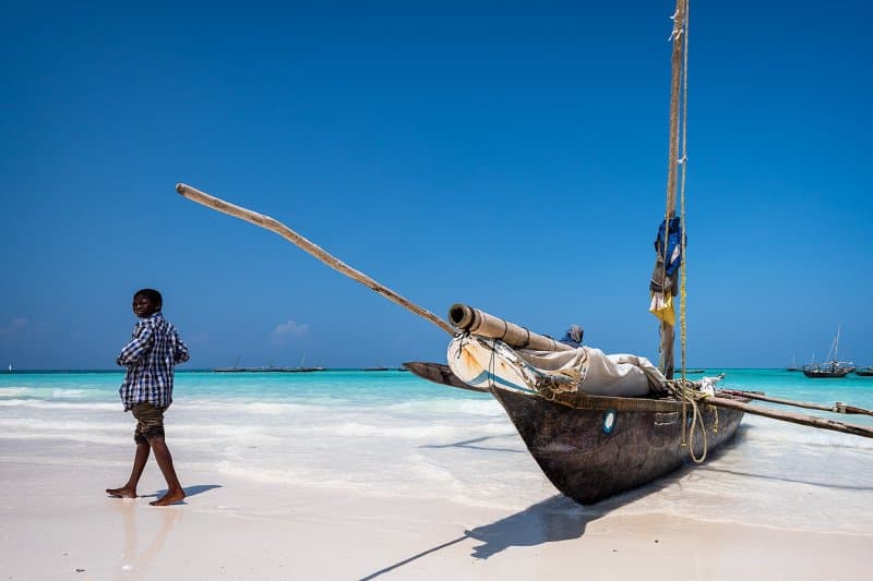 Zanzibar, tropický raj s bielymi plážami