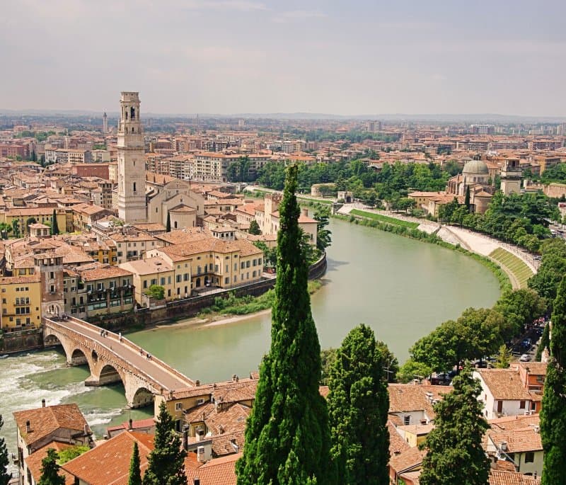 Romantické Benátky a mesto večnej lásky Verona