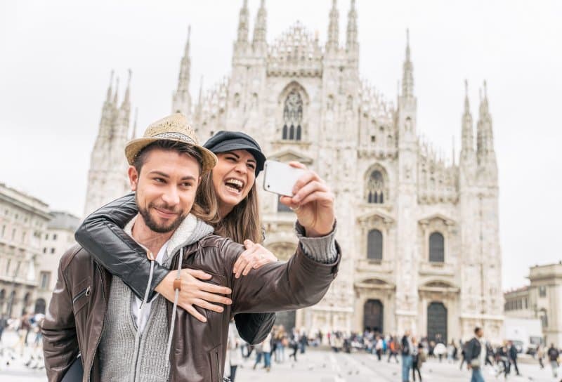 Štýlové Miláno a historické Bergamo LETECKY