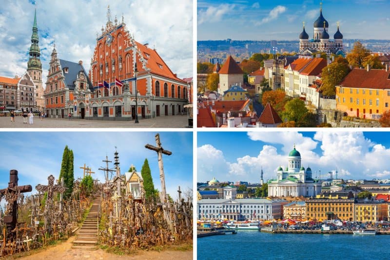 Pobaltské krajiny - Litva, Lotyšsko, Estónsko a fínske Helsinky LETECKY