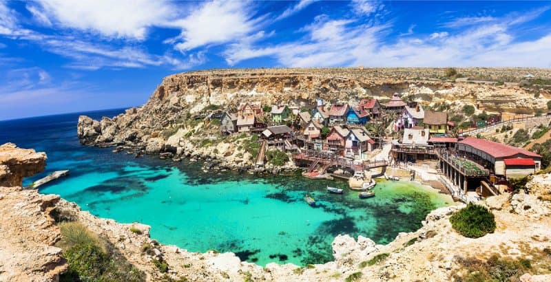 Slnečná Malta - krajina mystická a nepoznaná LETECKY