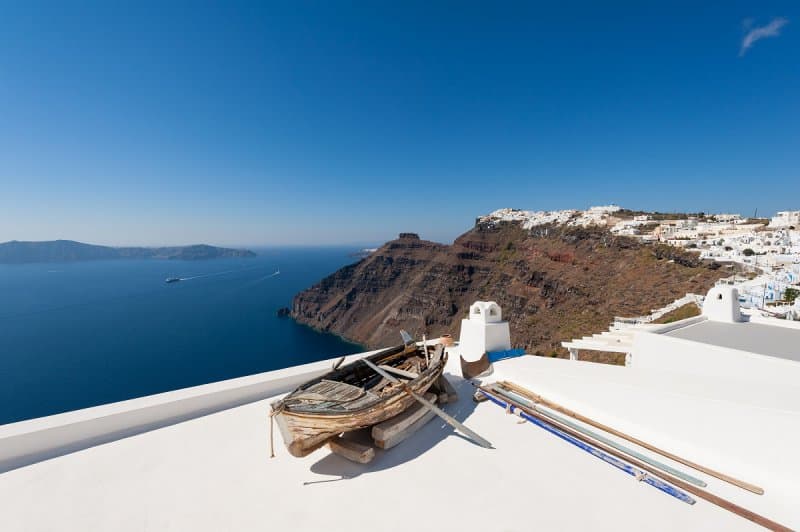 Santorini - najromantickejší ostrov Grécka LETECKY