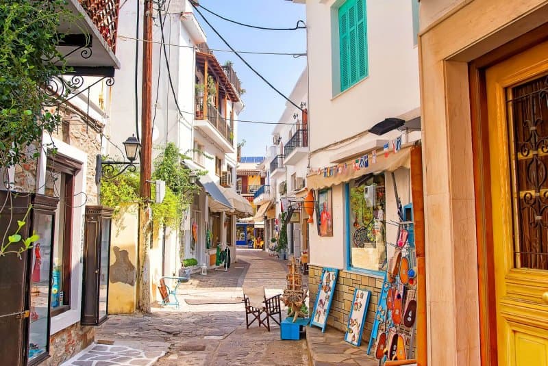 Zelený Skiathos a Skopelos, ostrov filmu Mamma Mia LETECKY