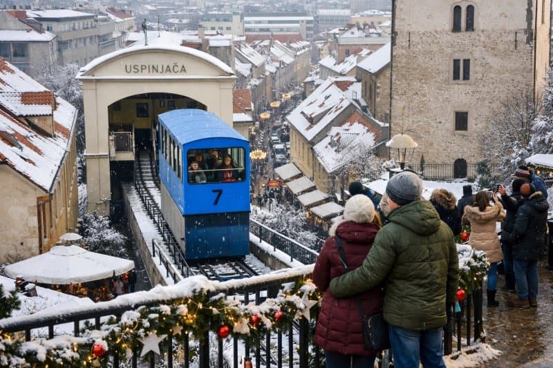 Vychýrený advent v Záhrebe, mesto anjelov Varaždin a rozprávkový hrad