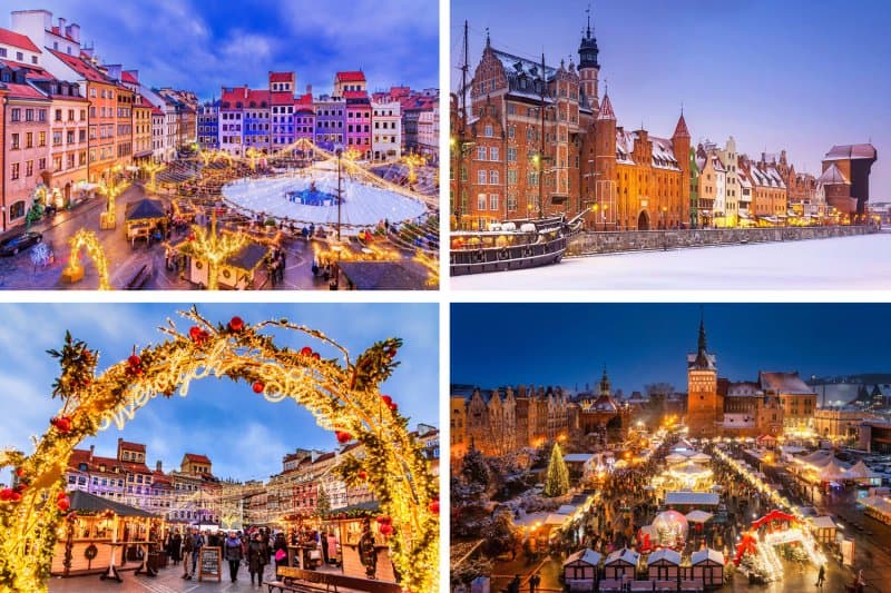 Advent v severnom Poľsku - najlepšie adventné trhy v Európe a vianočná Varšava