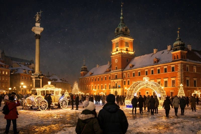 Advent v severnom Poľsku - najlepšie adventné trhy v Európe a vianočná Varšava