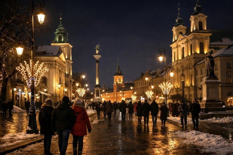 Advent v severnom Poľsku - najlepšie adventné trhy v Európe a vianočná Varšava