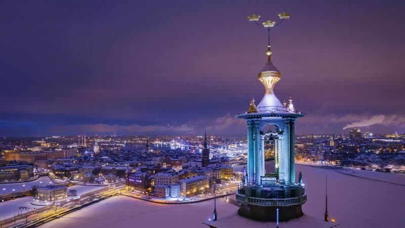 Adventný Štokholm, najstaršie vianočné trhy vo Švédsku