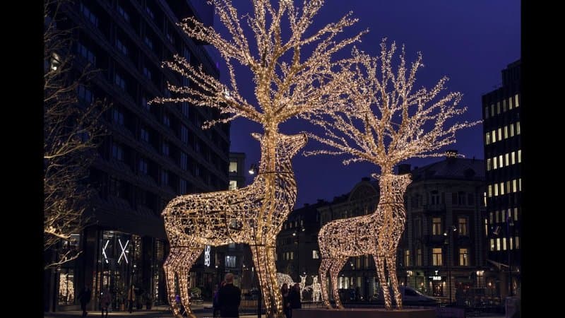 Adventný Štokholm, najstaršie vianočné trhy vo Švédsku