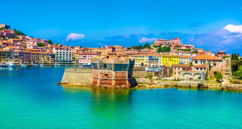 Ostrov Elba, Florencia a šikmá veža v Pise s kúpaním