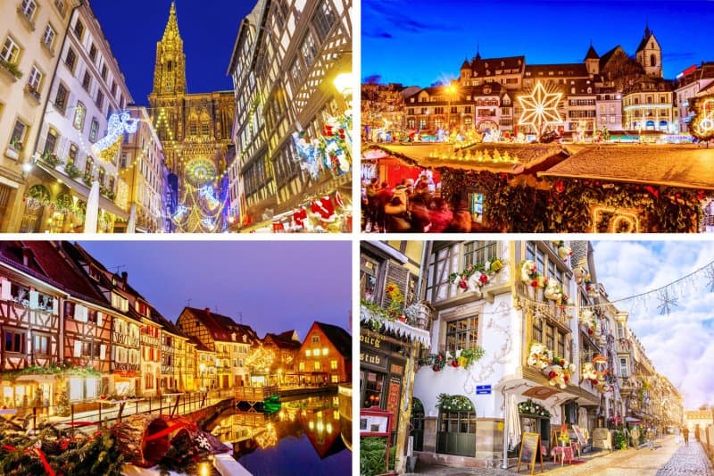 Kúzelné Alsasko, najkrajší advent vo Francúzsku a Bazilej LETECKY