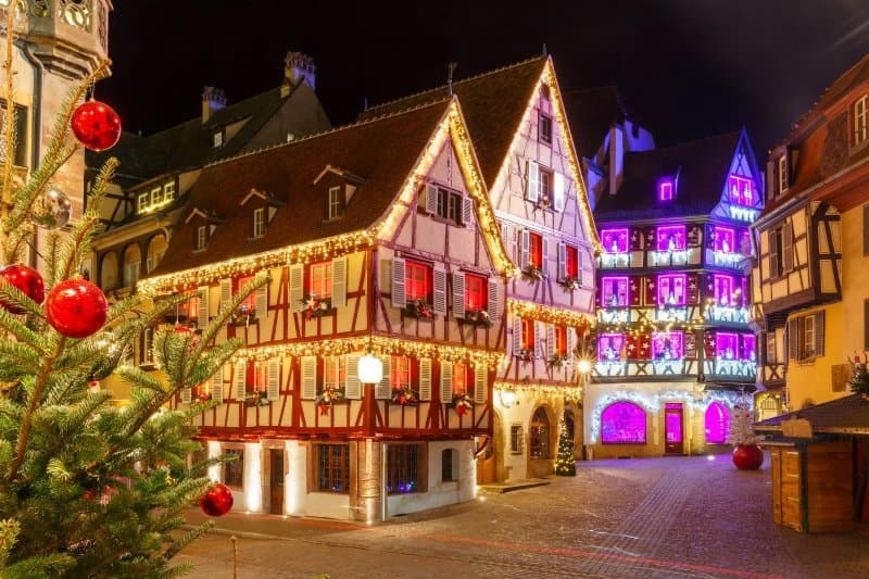 Kúzelné Alsasko, najkrajší advent vo Francúzsku a Bazilej LETECKY