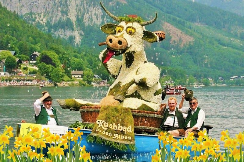 Narcisový festival a cisárska vila v Bad Ischl