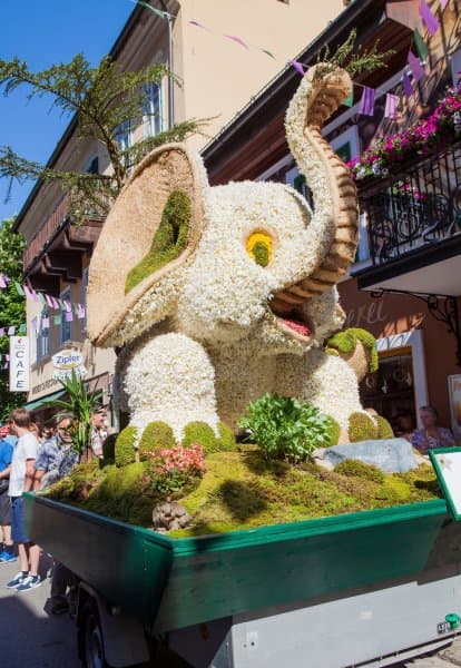 Narcisový festival a cisárska vila v Bad Ischl