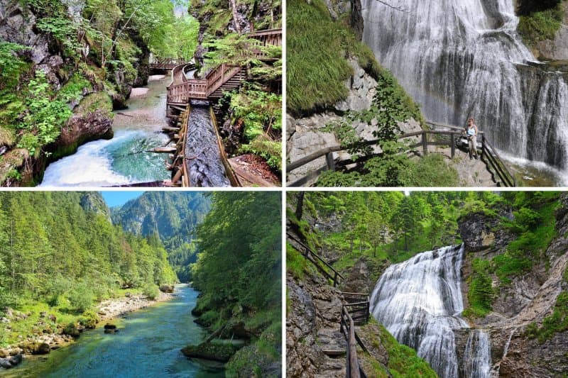 Očarujúci Mendlingtal a Wasserlochklamm - vodopády a tiesňavy Rakúska