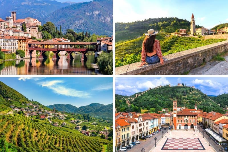 Prosseco vo Valdobbiadene, Tiramisu v Trevise, šach v Marostice, romantika v Asole LETECKY