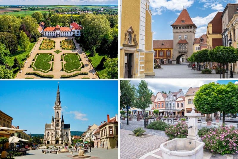 Stredoveké mestečko Köszeg a kaštieľ Nagycenk s parkom