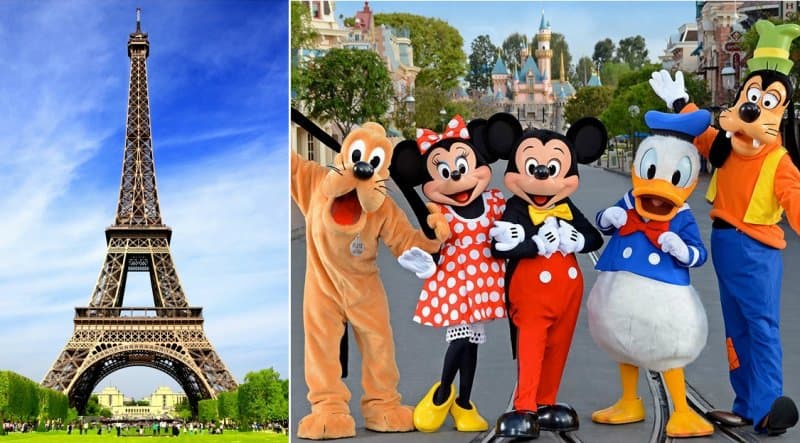 Romantický Paríž, zámok Versailles a Disneyland LETECKY