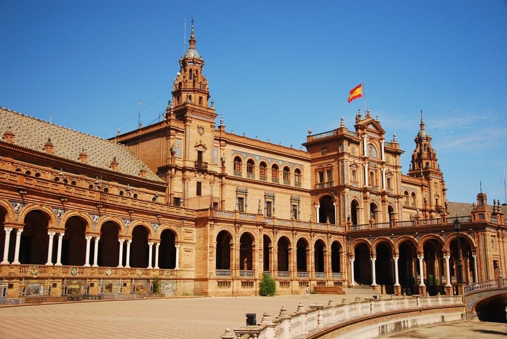 Španielske námestie, Sevilla, poznávací zájazd, Španielsko