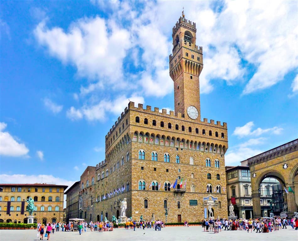 Palazzo Vecchio, Florencia, poznávací zájazd, Taliansko