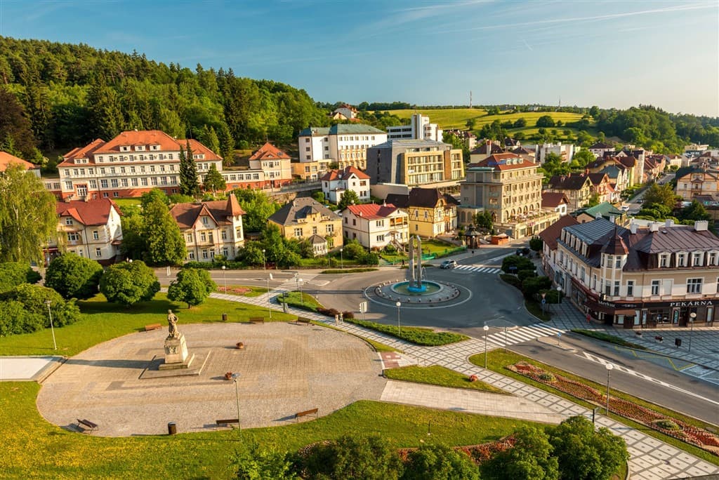 Luhačovice - Jukovičovo dielo v srdci Moravy