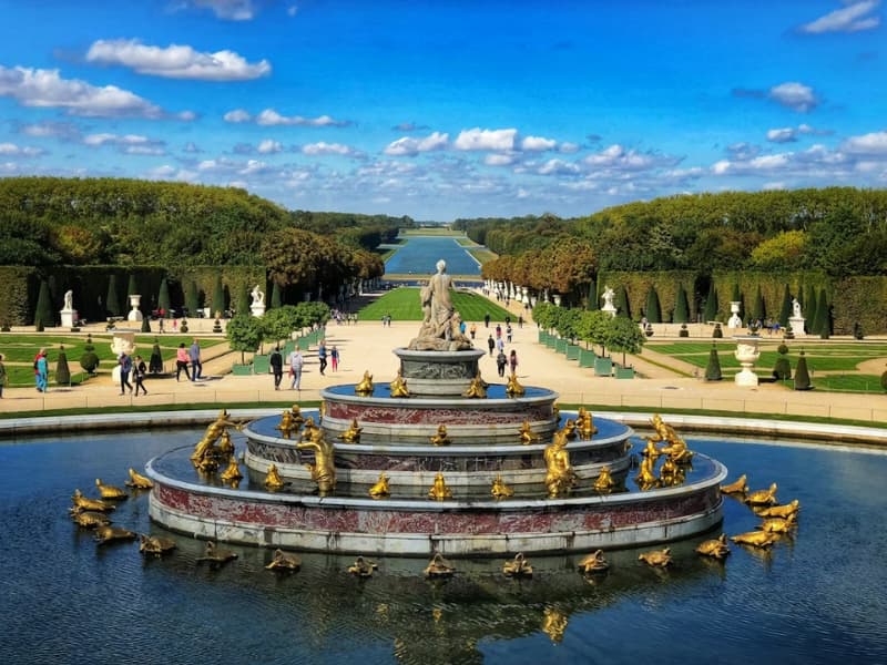 Versailles v Paríži.