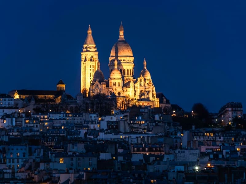 Bazilika Sacré Coeurv Paríži.