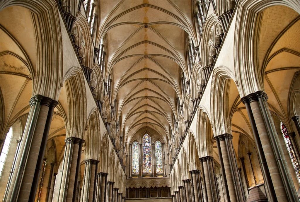 Vnútro vo Westminster Abbey
