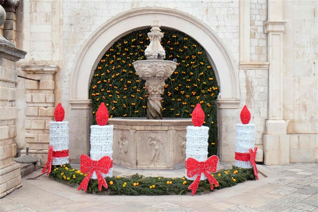 Silvester a zimná festivalová nálada v Dubrovníku