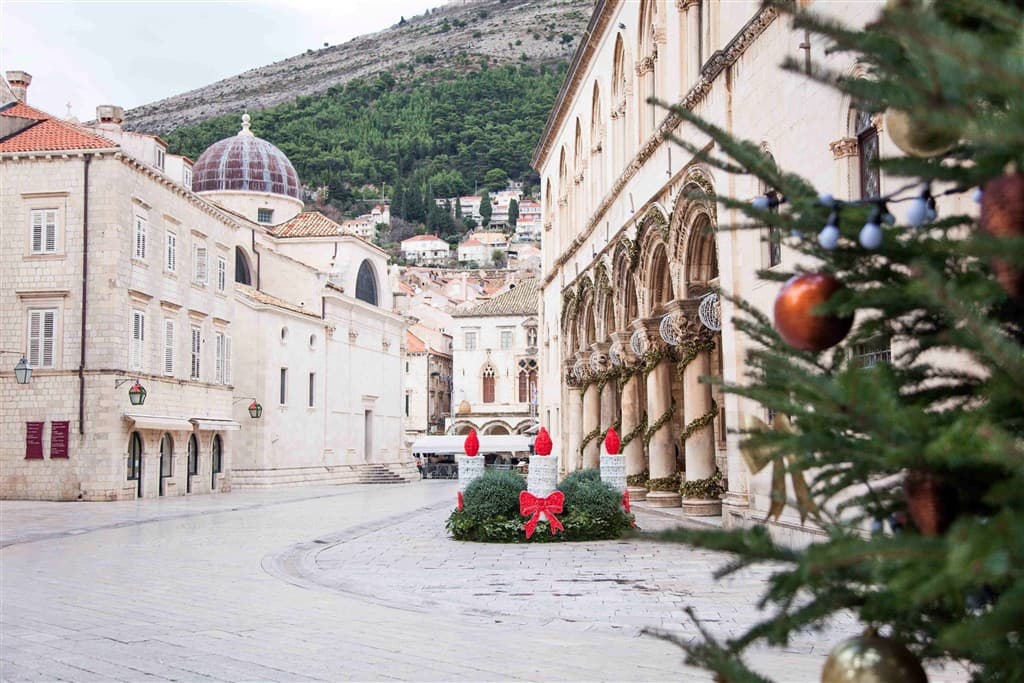 Silvester a zimná festivalová nálada v Dubrovníku