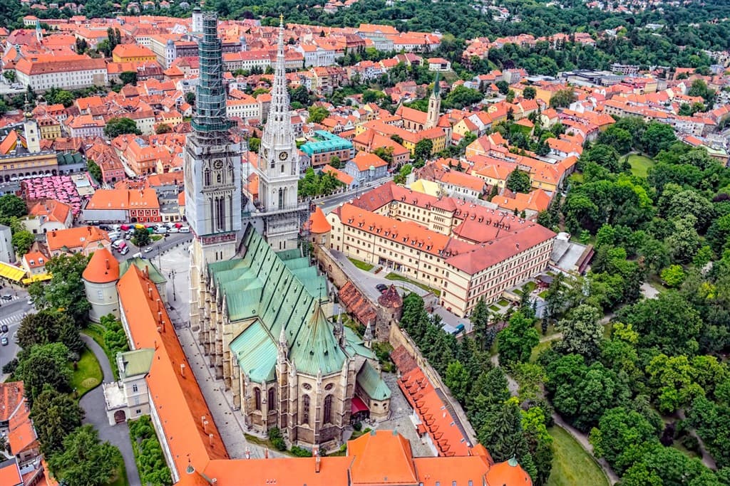 Silvestrovské oslavy v Záhrebe