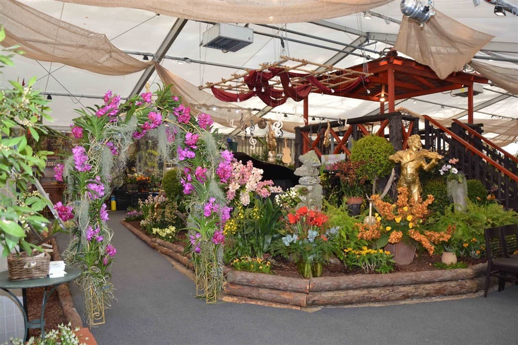 Výstava orchideí v kláštore Klosterneuburg