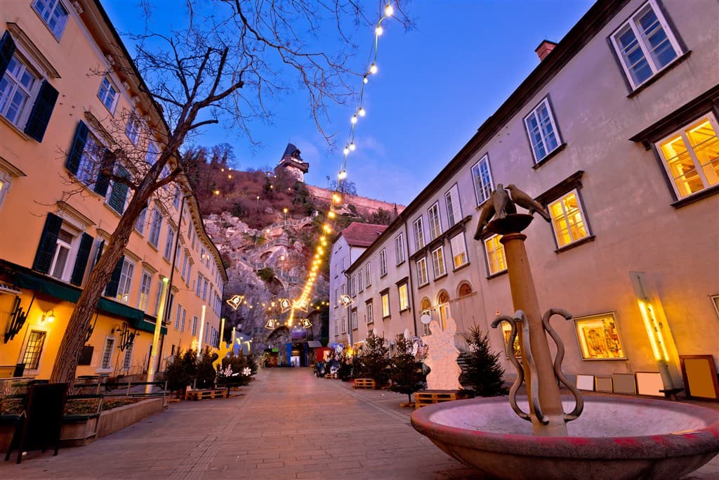 Graz - zimná rozprávka