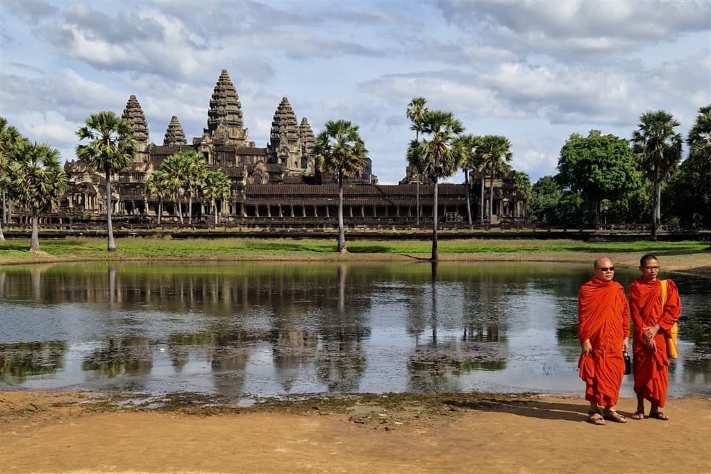 Kambodža - Angkor Wat a posvätné pobrežie