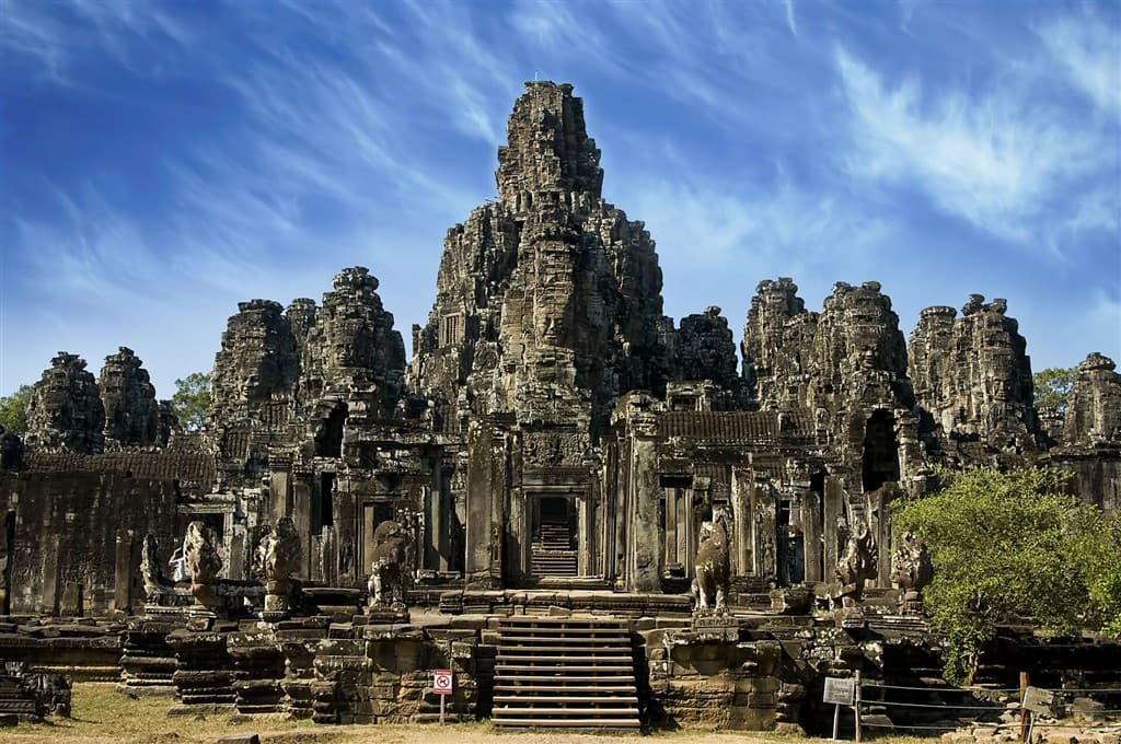 Vietnam - Kambodža- chrám