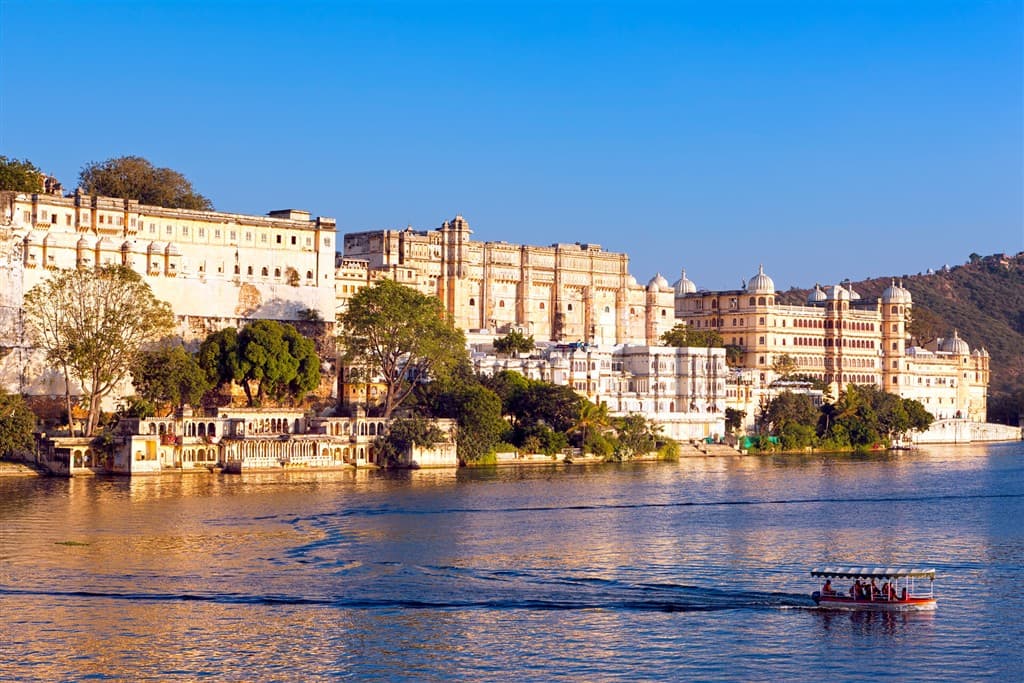 Mestský palác v Udaipur
